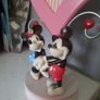 vintage mickey and minnie mouse photo frame Image 2