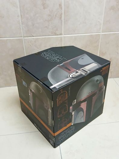 Star Wars Boba Fett Re-Armored Black Series Full Size Helmet - Brand New and Sealed