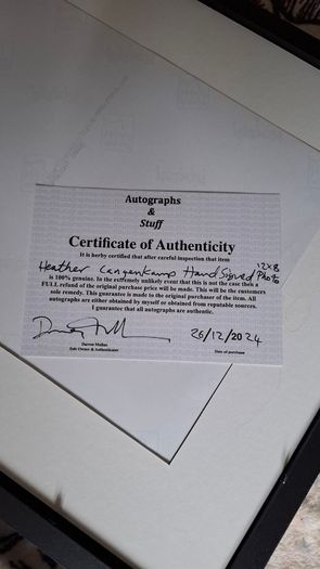 Autograph Nightmare on Elm Street