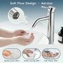 Tall Basin Taps - Chrome Mono Vessel Sink Tap for Bathroom Vanity Sink, Single Lever High Rise Basin Mixer Tap for Cloakroom and Washroom Image 5