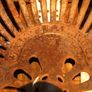Antique WALER A. WOOD Cast Iron Tractor Seat Image 3