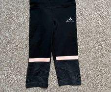 Girls leggings adidas short 6-8yo