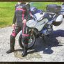 Ladies motorcycle leather suit Image 3