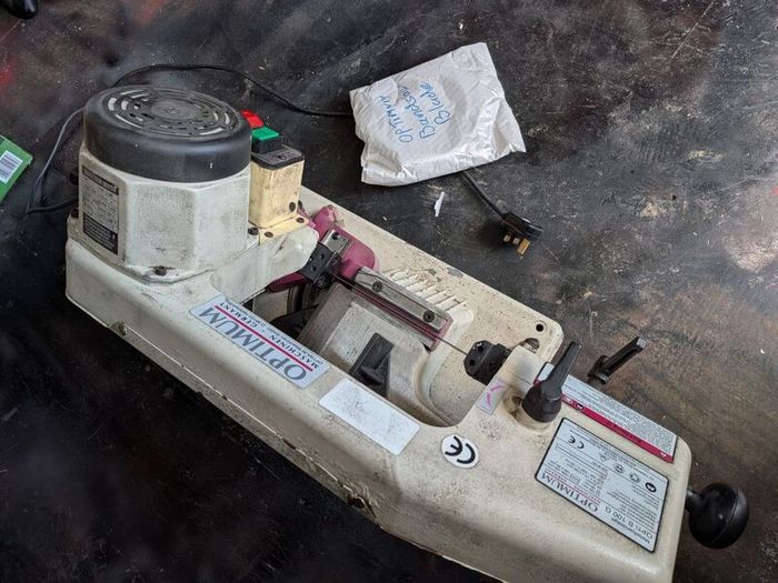 Optimum portable bandsaw