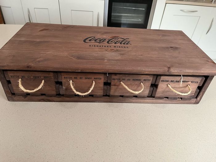 Coca Cola Signature Mixers Display Unit Ultra Rare