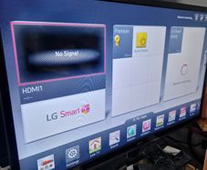 Lg 42" Led Smart Tv