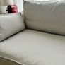 Sofa com Isaac 3 Seater Sofa in Stone 100 Cotton Image 3