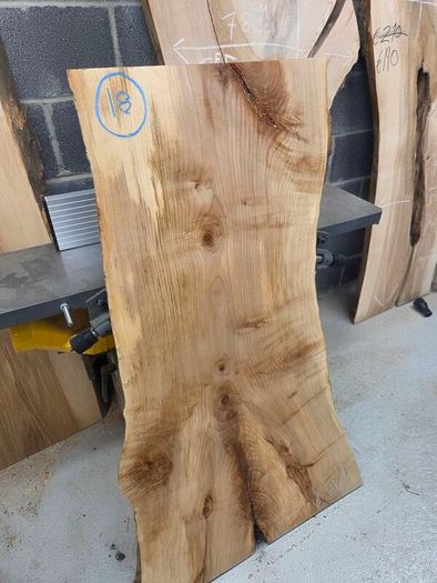 Live Edge Sycamore slab - Kiln Dried