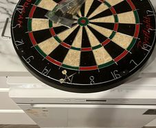 Hy-Pro Bristle Dartboard Set Unused