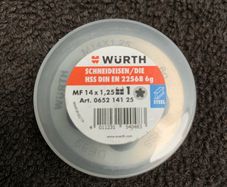 WURTH Thread die HSS DIN EN 22568 6g for metric ISO fine threads