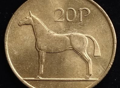 Ireland - 1992 - 20 Pence - Horse - KM.25 - [301]
