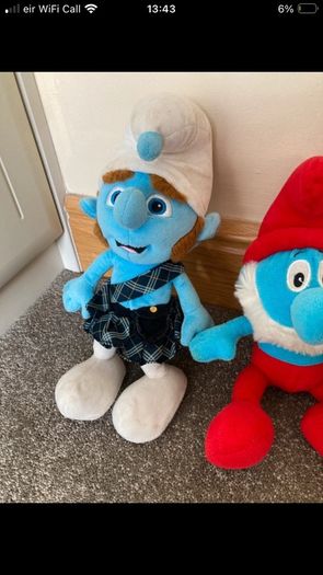 smurfs teddies