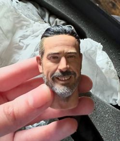 Negan Headsculpt 1/6 like hot toys The Walking Dead