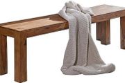 Solid wood dining bench 120CM