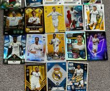 20 Real Madrid match attax cards