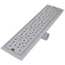Linear Shower Drain 2 pcs Bubble 530x140 mm Stainless Steel Image 7