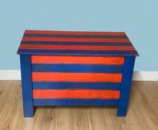 Large Solid Wooden Storage Chest | Blanket Box / Toy Box