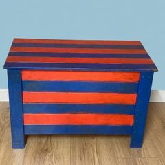Large Solid Wooden Storage Chest | Blanket Box / Toy Box