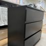Black 3-Drawer Chest Image 3