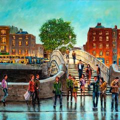 The Meeting Place... on canvas