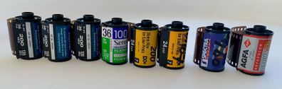Expired Colour film various Kodak Fuji Agfa