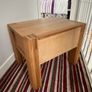Pair of Large Oak Bedside Tables with 2 Drawers Image 5