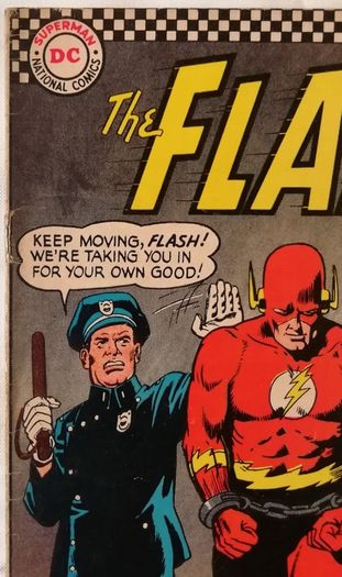 Flash #164 Vandal Of Central City - Silver Age (1966)