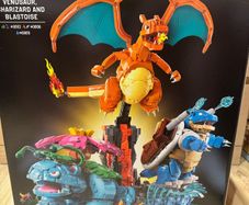 LEGO Pokemon 72153 Venusaur, Charizard, Blastoise Sealed