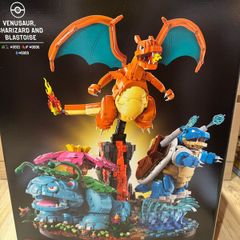 LEGO Pokemon 72153 Venusaur, Charizard, Blastoise Sealed