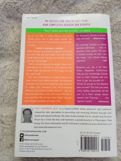 Eat to live joel fuhrman