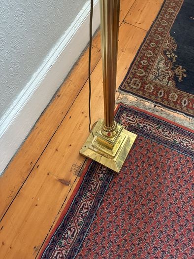 Antique standard lamp