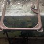 Antique cast iron school desk ends. Made in drogheda Image 3