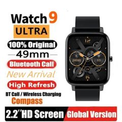Men's and Women's Smartwatch Sport Bluetooth Talk BT Music Wireless Charging Health Monitoring Smart Watch Steps Heart Rate