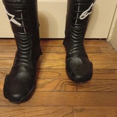 Alpinestars motorcycle boots size 9 eu43