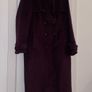 Hobbs Burgundy wool coat Image 4