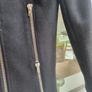 The Kooples wool and leather trimmed smart bomber jacket as new condition Image 3