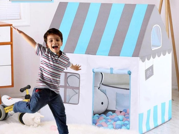 Tent For Kids, Tent for baby, Children Castle, Blue, Pink, Birthday Gift, Indoor/Outdoor, Toy Room, Safety And Non-toxic (FREE POSTAGE)