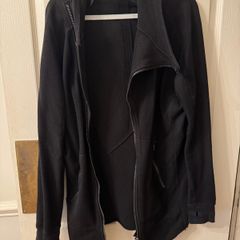 Hoodie with asymmetrical zipper