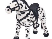Standing Plush Toy Horse Black and White XXL (Copy)