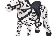 Standing Plush Toy Horse Black and White XXL (Copy)