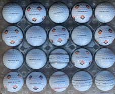 20 used Taylor Made TP5 and TP5x golf balls