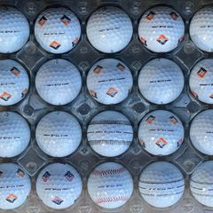20 used Taylor Made TP5 and TP5x golf balls