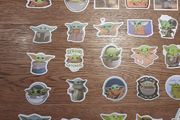 Baby Yoda Stickers from The Mandalorian