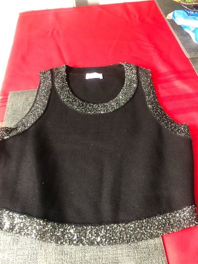 Ladies stunning two piece top S cardigan M