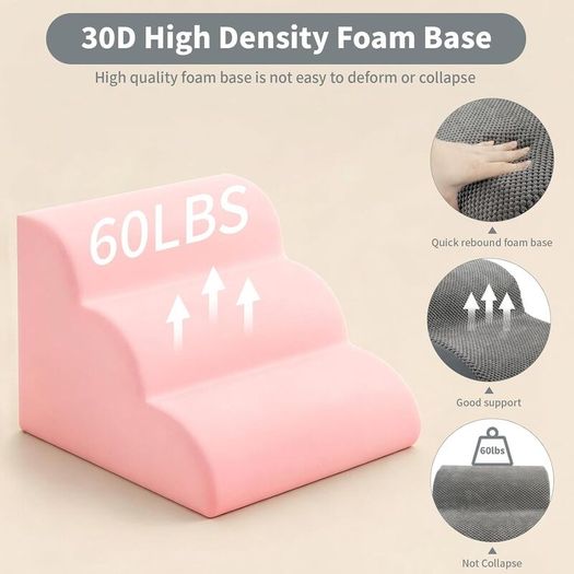 3-Step Dog Steps for Bed and Sofa 40cm - Brand New Sealed