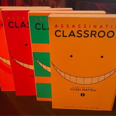 Assassination Classroom Manga. Volumes 1-4