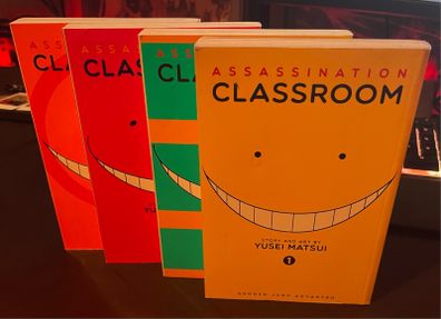 Assassination Classroom Manga. Volumes 1-4