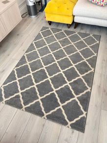 Grey Rug 120cm x 170cm