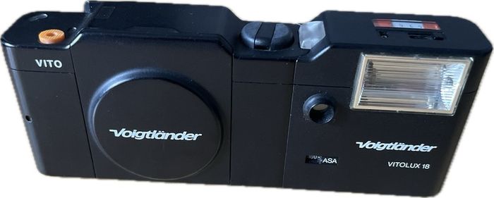 Voigtlander Vito Balda with Vitolux 18 flash