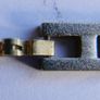 Vintage gold-plated stainless steel bracelet length 8" Image 5
